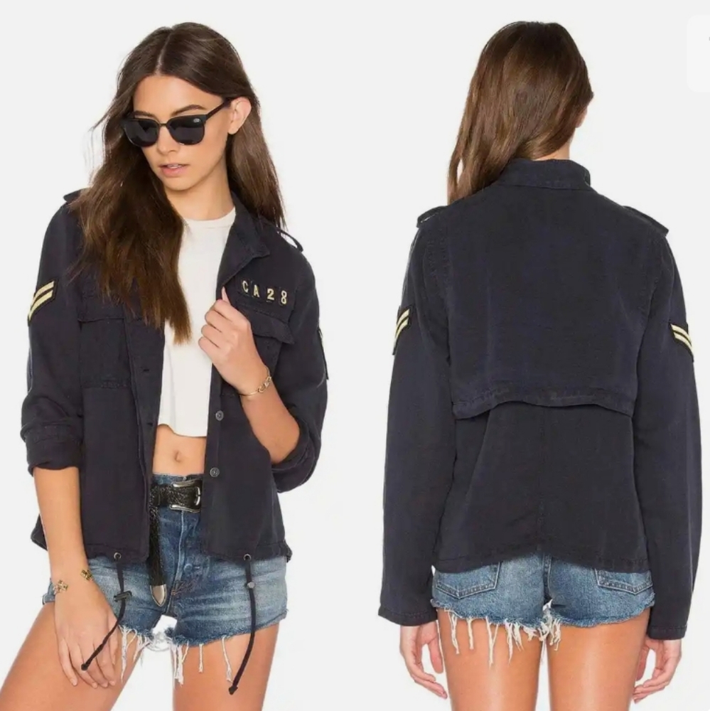Rails maverick indigo cargo army  jacket size small